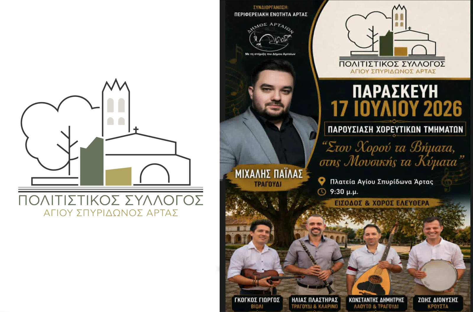 Παρουσίαση Χορευτικών Τμημάτων